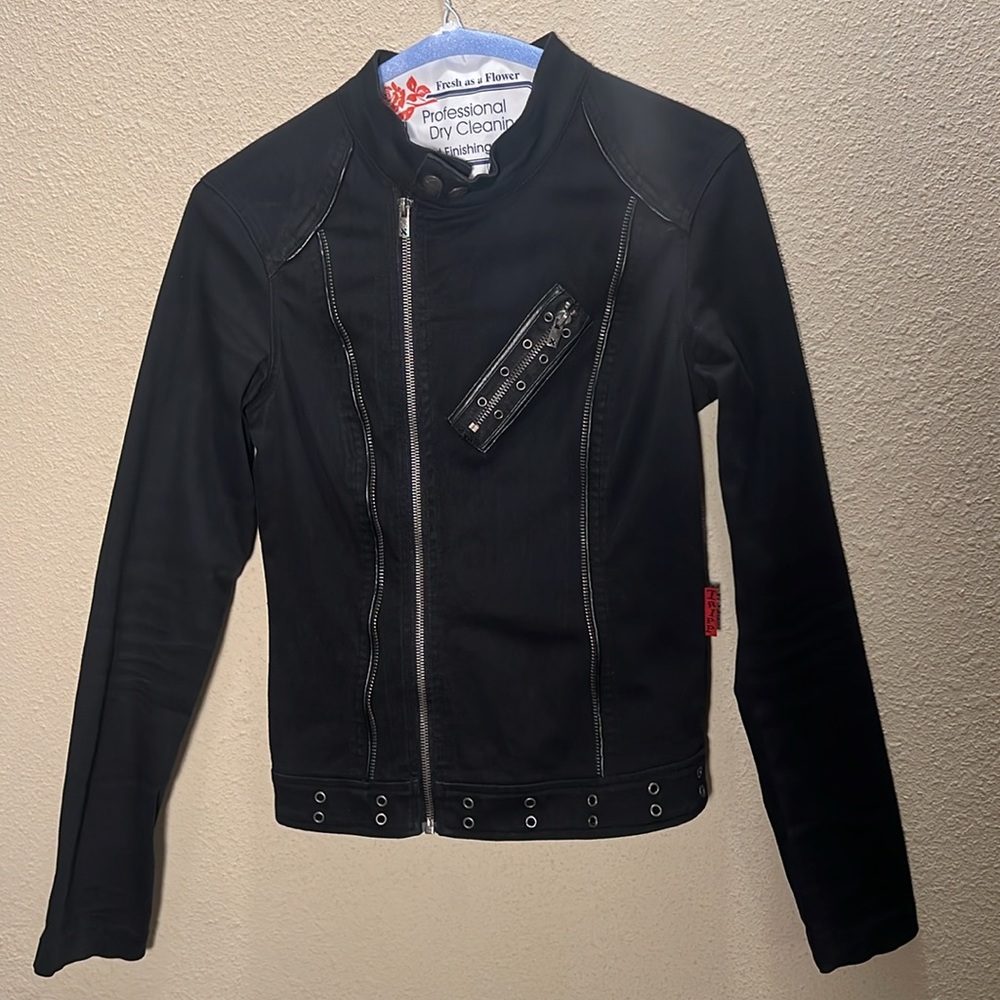 Vintage 90s y2k Tripp NYC bondage gothic jacket.